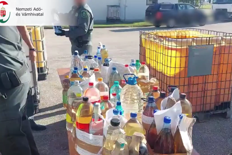 8000 liter alkoholt semmisített meg a NAV