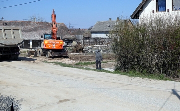 Zajlanak a munkálatok a Budai városrészben