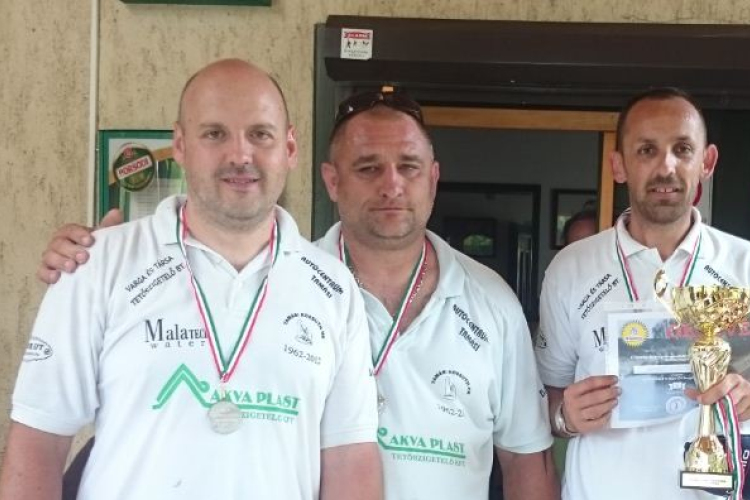 Ezüstérmet szerzett a tamási csapat