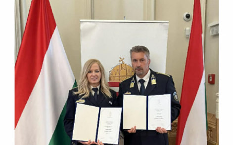 Belügyminisztériumi elismerést érdemeltek ki a Rendőrség napja alkalmából