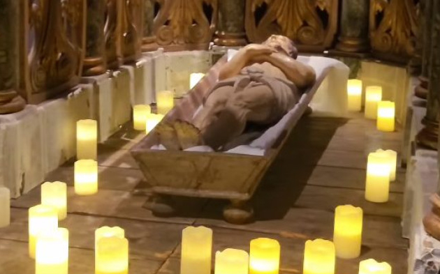 Húsvéttól látható a restaurált jeruzsálemi Szent Sír barokk mása Veszprémben