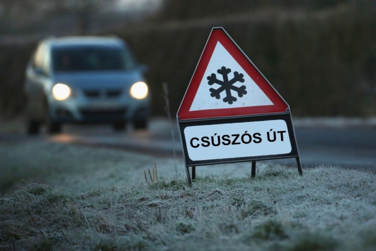 Többfelé télies útviszonyokra figyelmeztet a közútkezelő