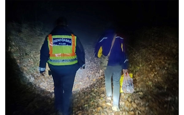 A tamási rendőrök találták meg az eltévedt gombaszedőt