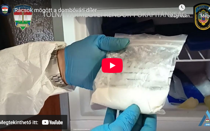 Rácsok mögött a dombóvári drogdíler