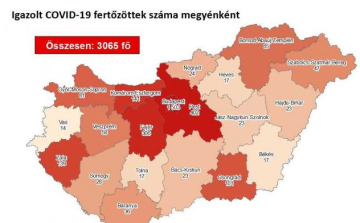 Sok megyében változatlan az azonosított fertőzöttek száma