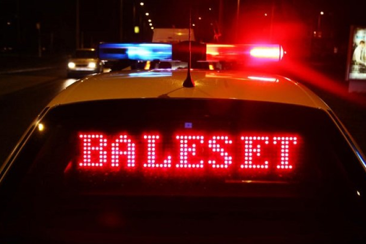 Teljes útlezárás a 61-es főúton